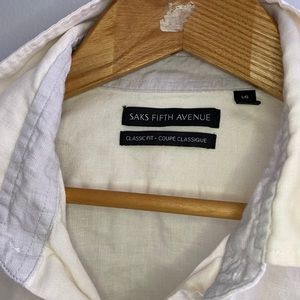 Saks Men’s Linen button down